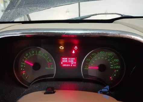 2007 Ford Explorer Eddie Bauer from USA, damaged, VIN 1FMEU74E97UB78612